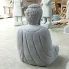  Product image 4 of the product “Seated Japanese Buddha made of Riverstone in Dhyana position - gesture of meditation, H. 86cm ”